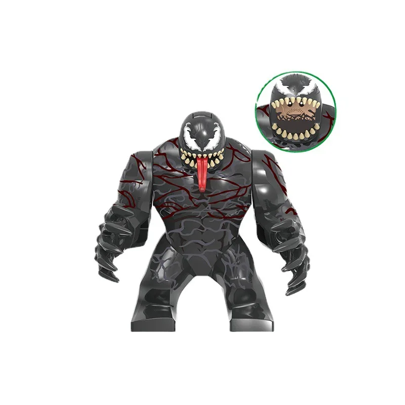 Marvel Action Figure Mini Building Blocks Superhero Venom Massacre