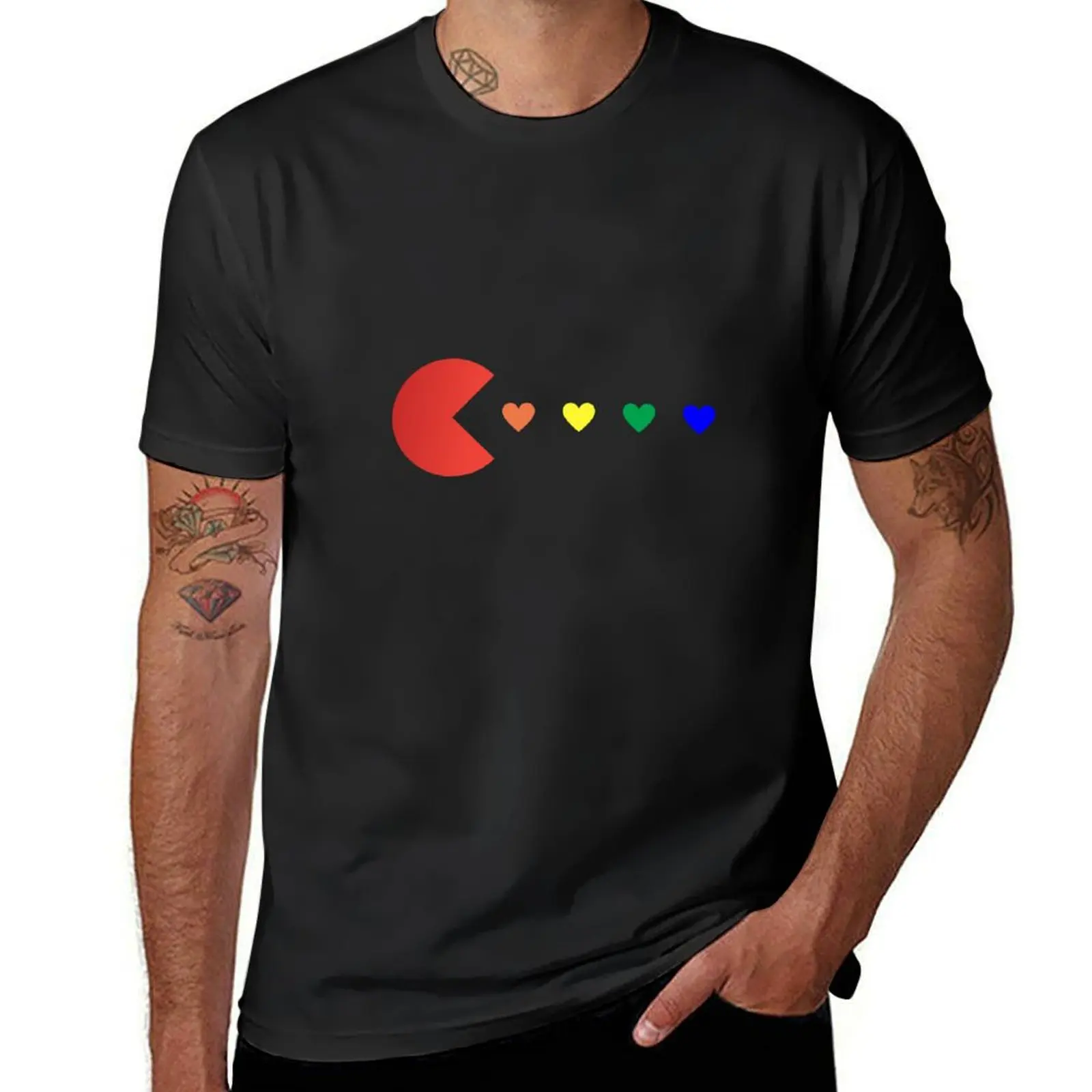 

Valentine Video Games - Pride T-shirt plain Short sleeve tee Blouse Aesthetic clothing mens tall t shirts