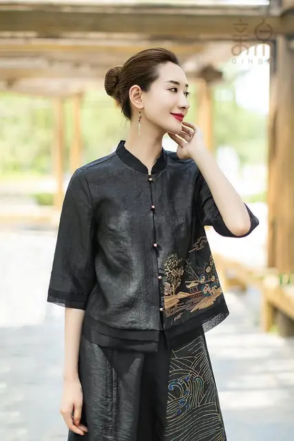 【未着用】ローヘンLOHEN DOUBLE BUTTON BLOUSE 未着用】ローヘンLOHEN DOUBLE BUTTON BLOUSE 未着用】ローヘン