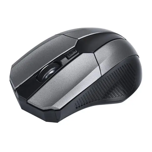 2.4GHz Wireless Mouse USB Receiver PC Computer Office Mause Cordless Ergonomic Optical Mice For PCLaptop Gray Mouse Dropshipping best wired gaming mouse