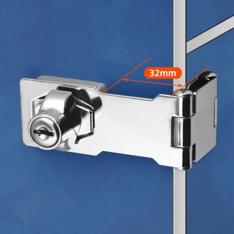 

Punch-free Double Door Cabinet Lock, Drawer Locks, Letter Box Locker, Office Cabinet Security, Combination Lock