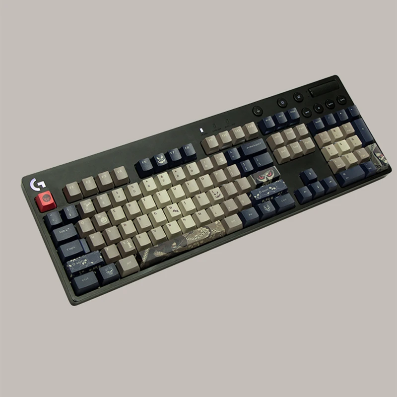 Não-retroiluminado Pbt Dye Subbed Keycaps G610 Interruptor gx Compatível com G512c g Pro x Conjunto