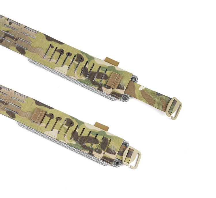 Laser Cut Horizontale Vertikale Schräge Panel Gürtel Molle Haken Schleife Äußere Taille Gürtel Jagd Taktische (Innen Gürtel nicht enthalten) – Detail 4