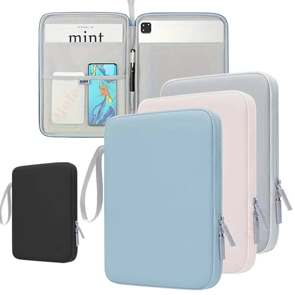 Sac à manches pour tablette, pochette étanche pour iPad Pro pouces, iPad 10e 9e 8e 7e génération Air