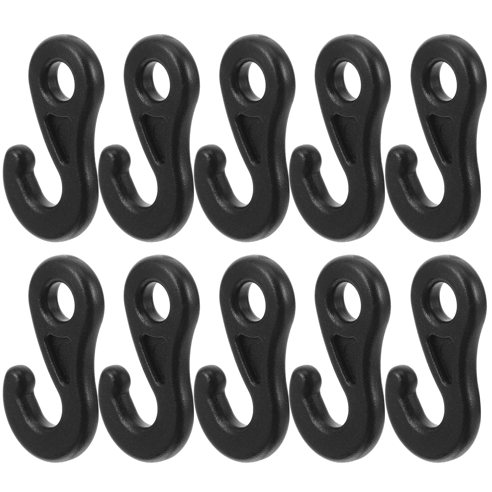 

10Pcs Tent Fixing Hooks Tent Rope Tighteners Professional Tent Cord Hooks Outdoor Hooks