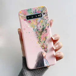 Cute Butterfly Painted Soft TPU Phone Case Cover - Samsung S10 Plus (FEN - TGFEN0201)