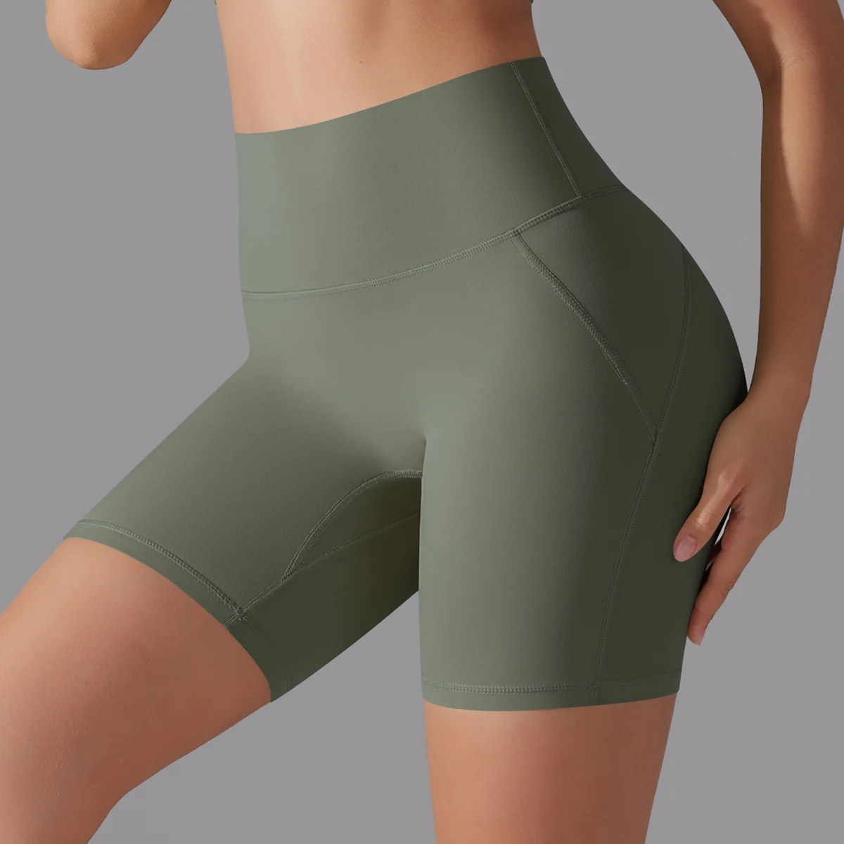 Yoga Short Tummy Control Butt Lifting Gym Shorts Workout High Waist Quick Drying Cycling sports shorts running shorts yoga shorts workout shorts seamless shorts