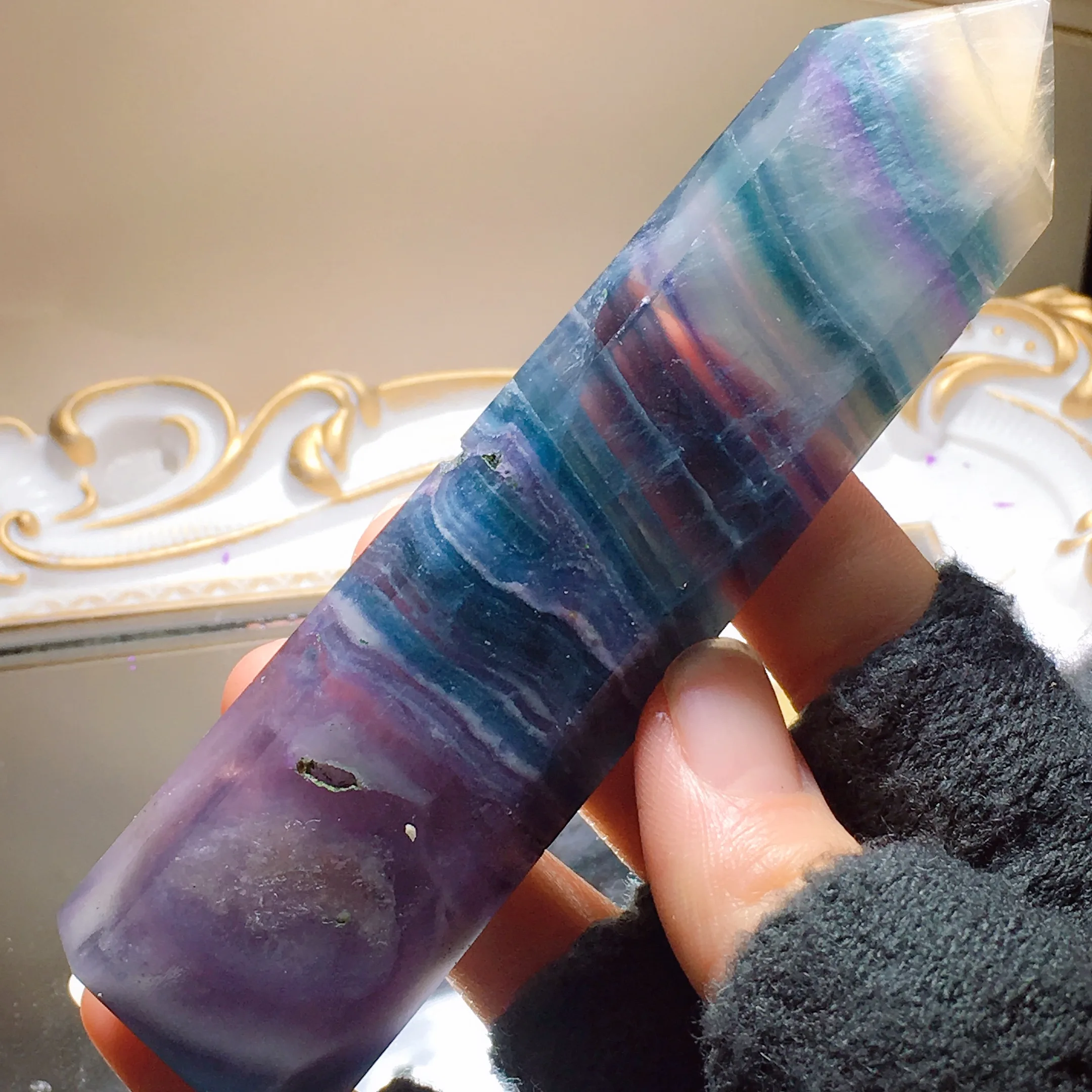 Silk Fluorite Tower 2511