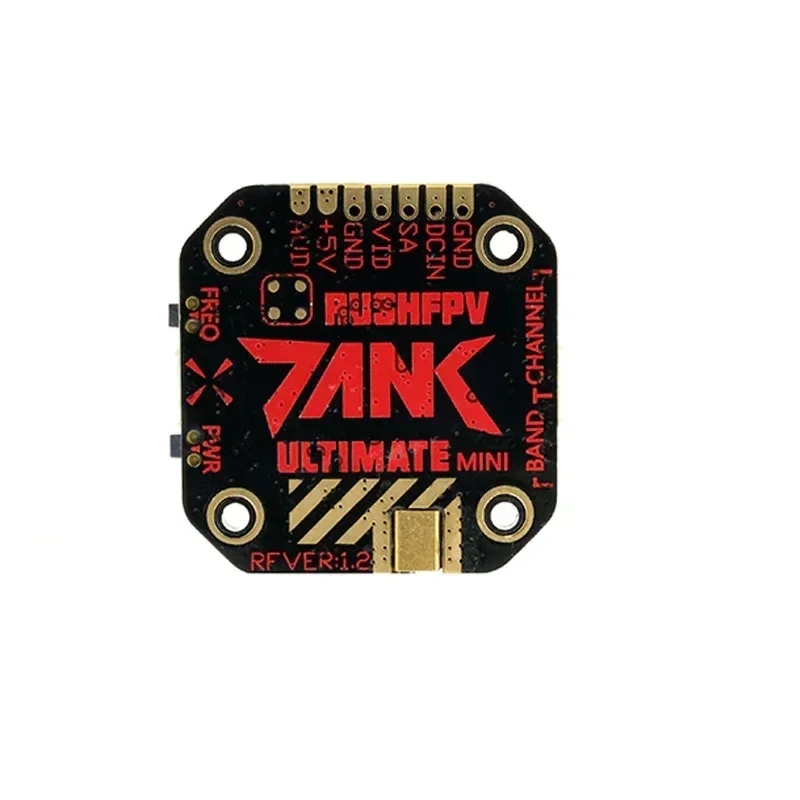 RUSH TANK Ultimate MINI 5.8GHz 48CH RaceBand 0/25/200/500/800mW Switchable 20x20 Stackable FPV Transmitter VTX For RC Drone 3