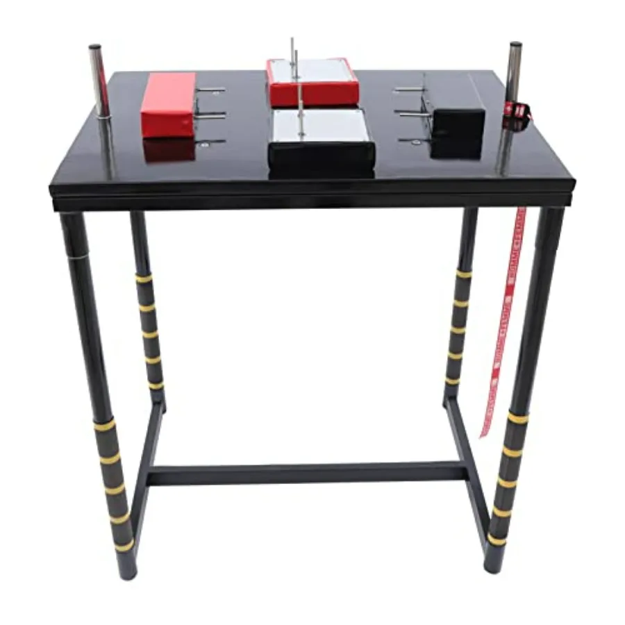 Professional Arm Wrestling Table Armwrestling Training Equipment for Gym Club Home, Arm Wrestling Battle Table, 39.37 * 35.43 *
