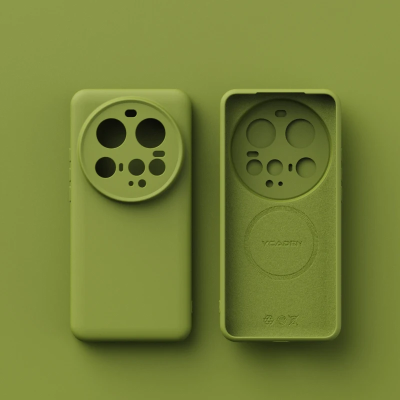 Magnetic MagSafe Solid Color Phone Case with Camera Protection