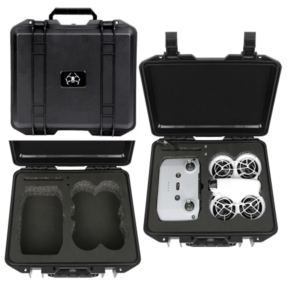 Explosion-Proof Box for DJI NEO Storage Bag with Non-Slip Handle Travel Portable Handbag EVA Hard Shell Bag Drone Accessories