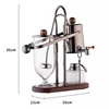 Coffee Pot Alcohol Lamp Siphon Type Coffee Boiling Machine Household Kaffee Makers 6