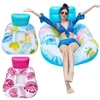 Pool Lounge Float Inflatable Pool Floats Ergonomic Floating Chair Comfortable Water Floating Recliner for Swimming Pool Lake 1