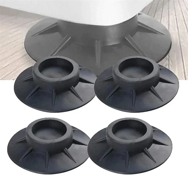 

2/4PCS Universal Fixed Rubber Feet Anti-Vibration Washing Machine Pad Non-Slip Mats Noise-Reducing Fixed Pads Refrigerator Feet