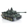 Heng Long 1/16 RC Tank German Tiger I 7.0 3818 S33 RTR RC Toys Model Remote Control Tank Battery Radio BB Pellets Smoking Model 3