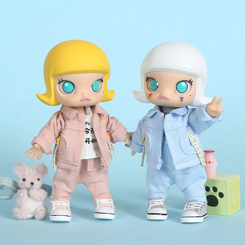 Ob11 Bjd Doll Clothes Casual Pants Doll Jacket Fashion Coat For Ob11,Molly,Obitsu11,Gsc,1/12bjd Doll Clothing Accessories 4
