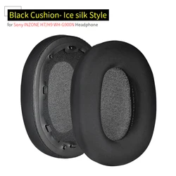 Premium Ear Pads Cushion Replacement and Headbeam Cover (Ice Silk-Cushion)