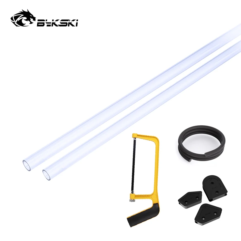 Bykski-kit Tubo Rígido Transparente com Ferramentas de Dura Pmma Refrigeração a Água Tubo Acrílico 500 mm x mm x mm x Pcs 10x14 mm 12x16 mm - Imagem 4