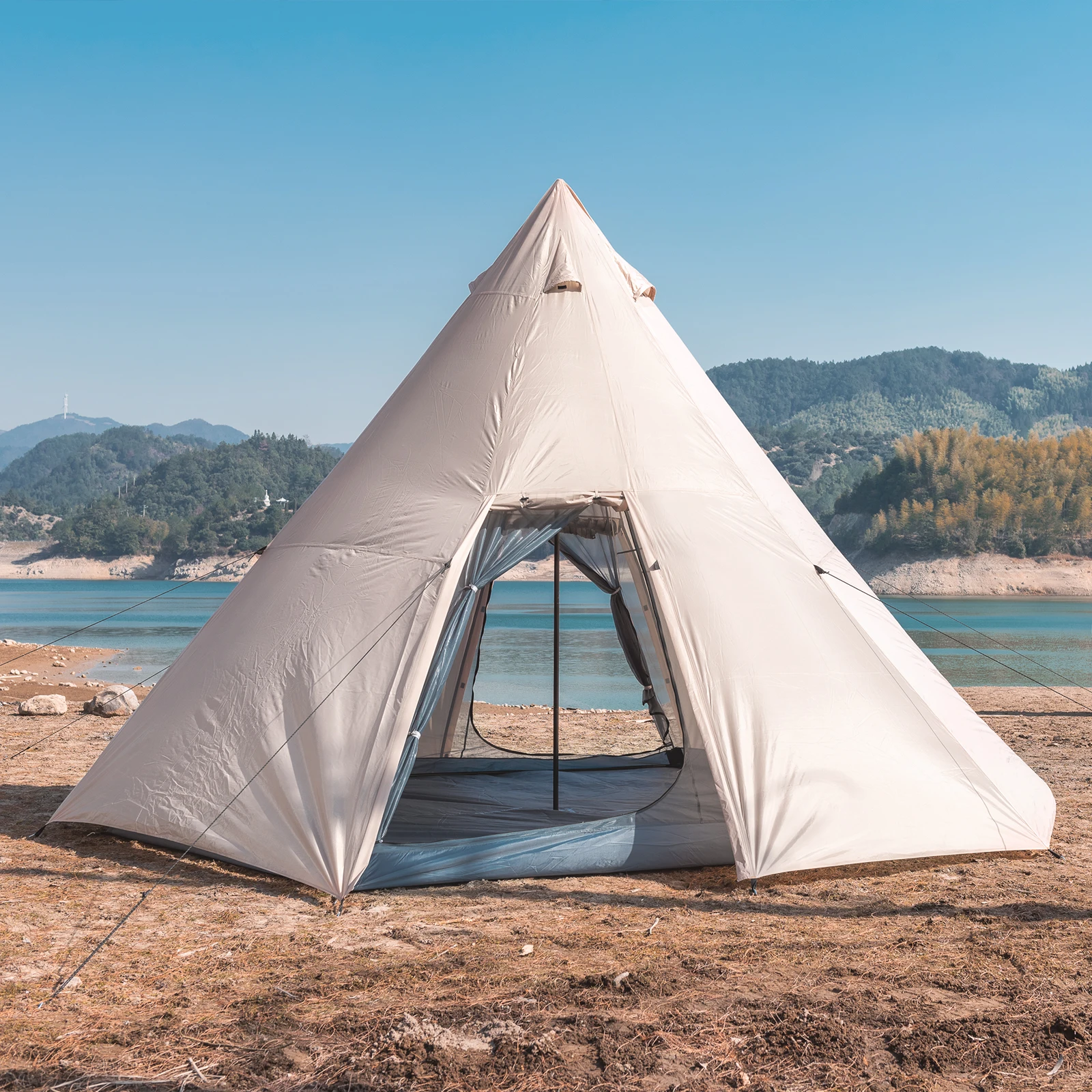 Tente tipi camping - Gobi 10 plus