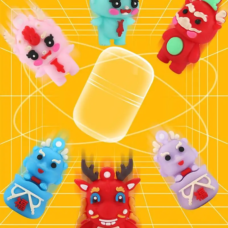 Egg Twisting Machine Random Surprise Revolving Kids Toys Gashapon Machines Egg Twisting Machine Cardboard Box Blind Box For Kids 5