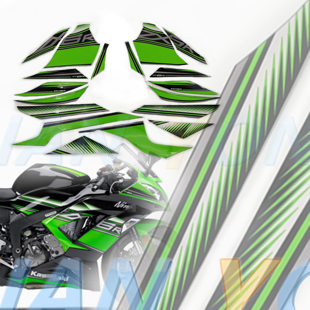 

Для ниндзя ZX6R ZX-6R 6R гоночная команда KRT 2016 аксессуары для мотоциклов Переводные картинки Обтекатели Полный комплект защитные декоративные наклейки