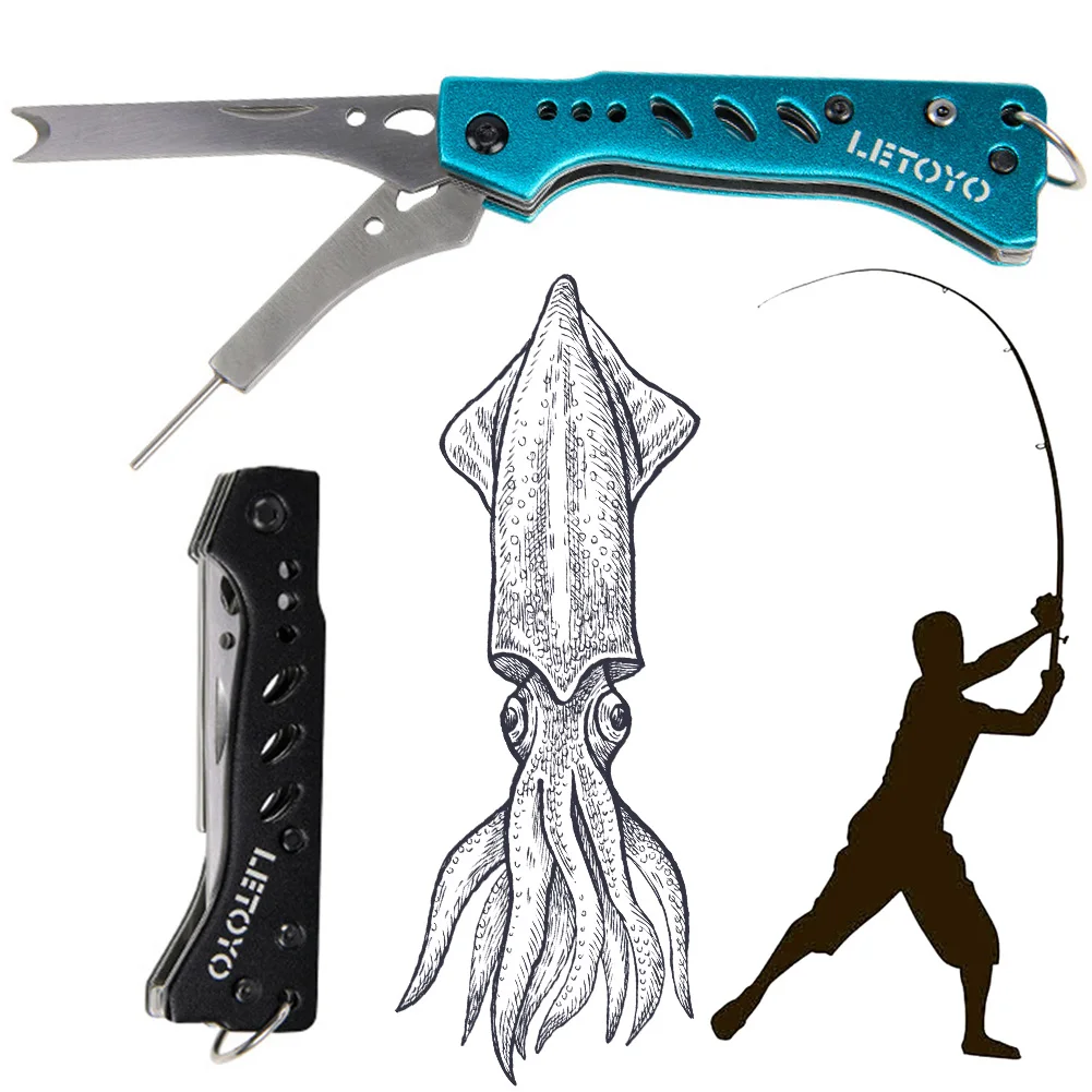 Squid Nerve Cord Cut Fishing Tools Correct Squid Jig Hook Fishing Octopus Cutting Tools for Webfoot Octopus Cuttlefish