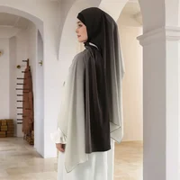 Gradient Color Scarf Women Shawl Wrap Muslim Hijab Headscarf Scarves Headwear Bandanas Headband Bufanda Foulard Turbante Mujer