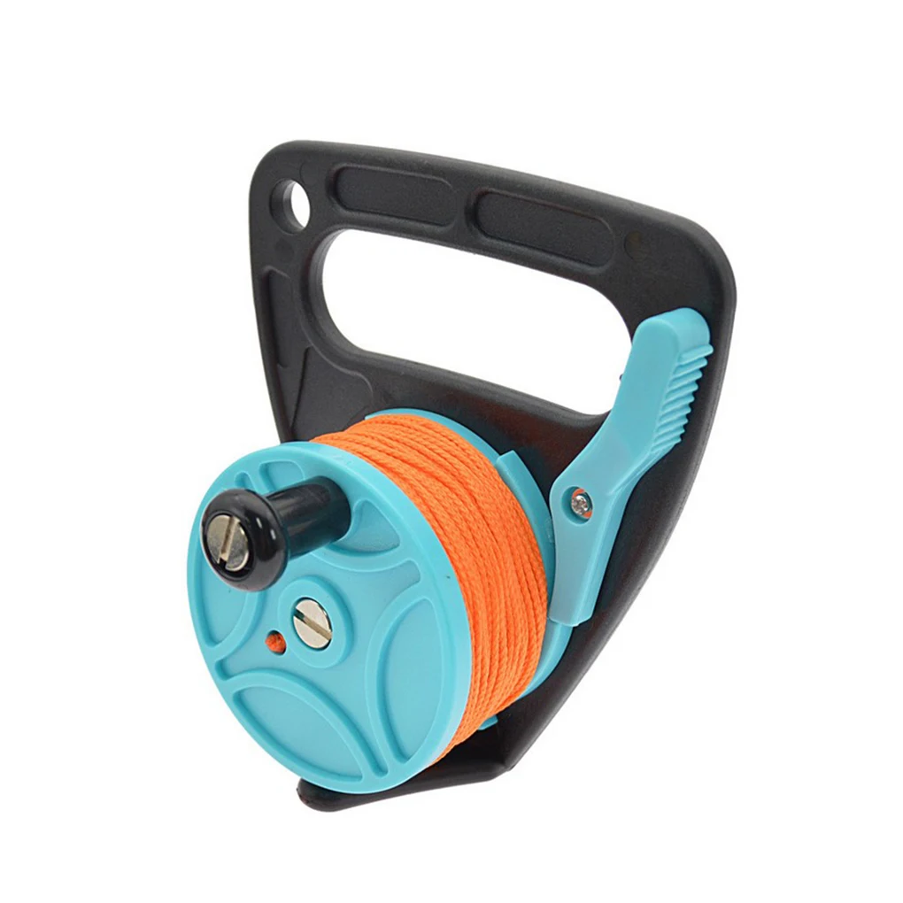 Diving Rope Reel with Handle Stopper Professions Line Winder Spool