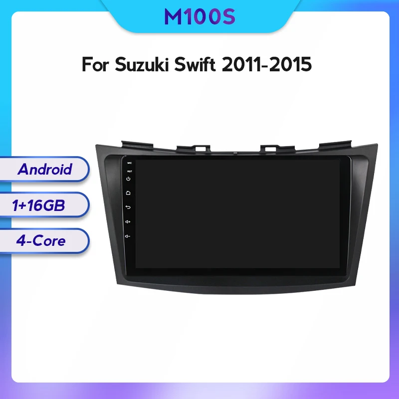 MEKEDE Android IPS Screen DSP for Suzuki Swift 2011 2012 2013 2014 2015 Stereo Autoradio Support Carplay 4G Wifi Video RDS FM car hd video player Car Multimedia Players