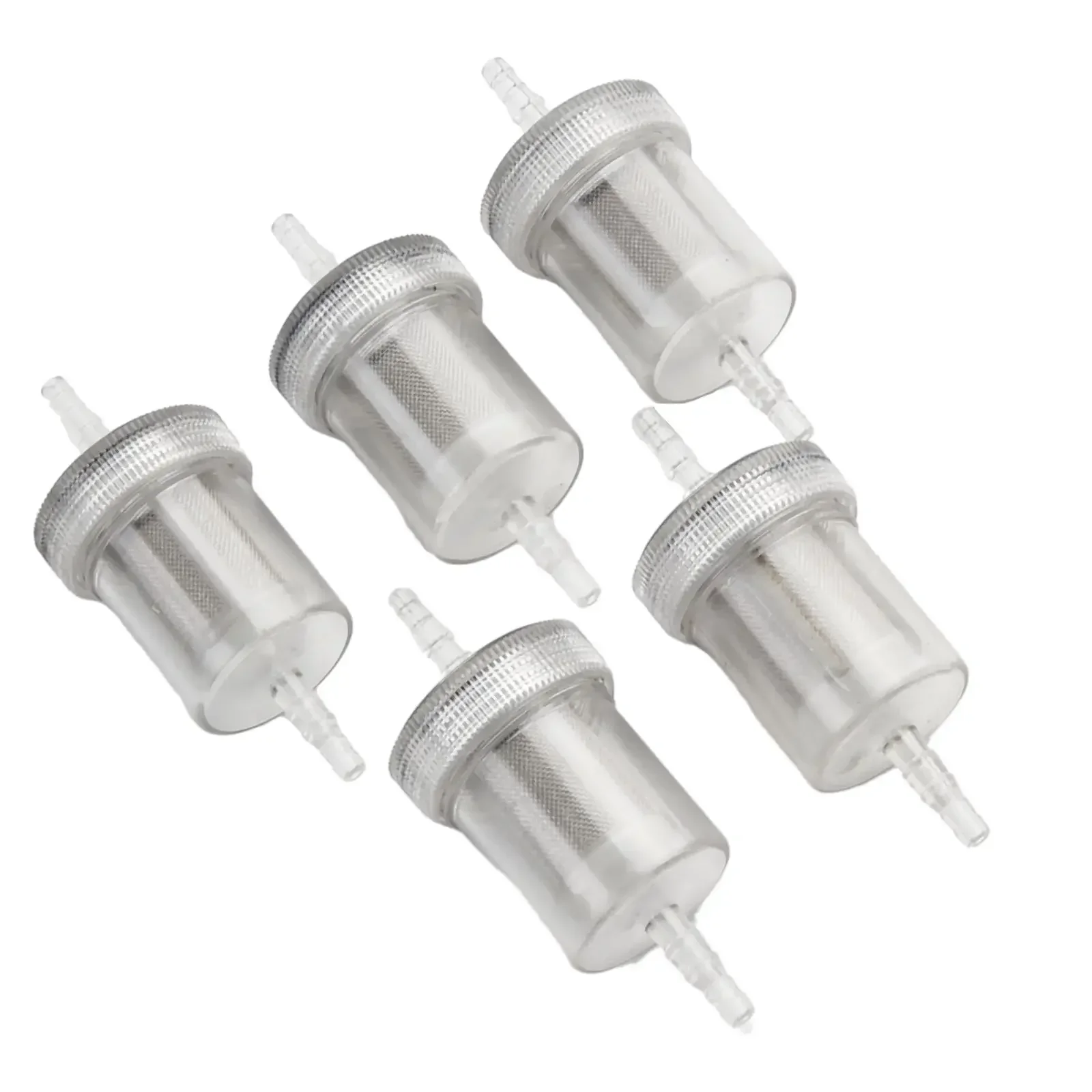 5pcs 4mm Diesel In-Line Fuel Filter Kit Gas Filter For Webasto For Eberspacher Air Heater Diesel Set Car Accessories