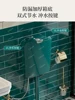 ~Retro dark green squat toilet household toilet with trap water tank complete set of ceramic squat pit type 6
