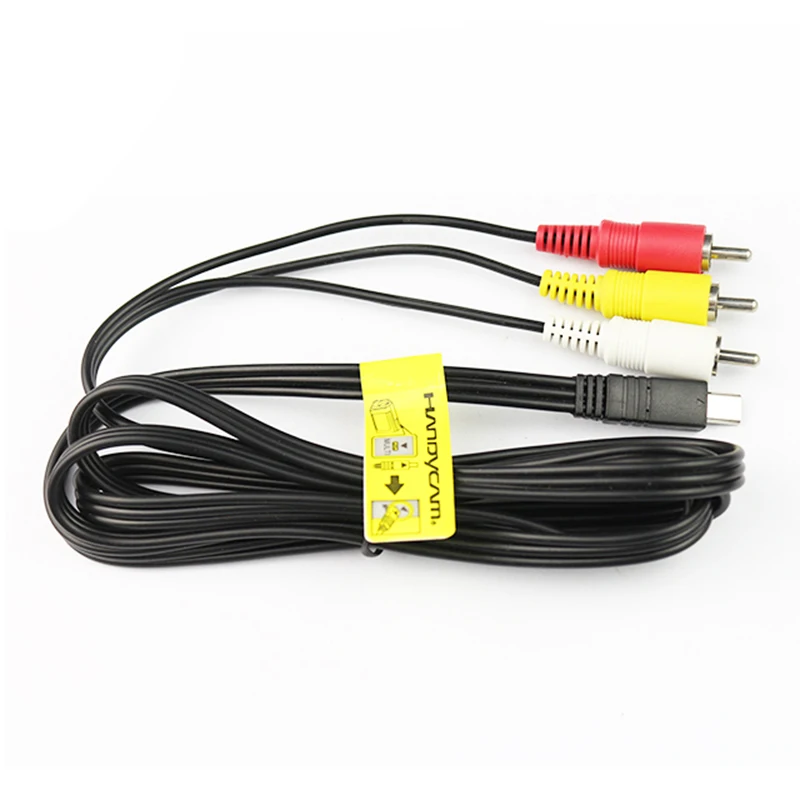 Cabo Sony VMC-15MR3 AV RCA Multi Terminal - Foto E Video - Foto 4