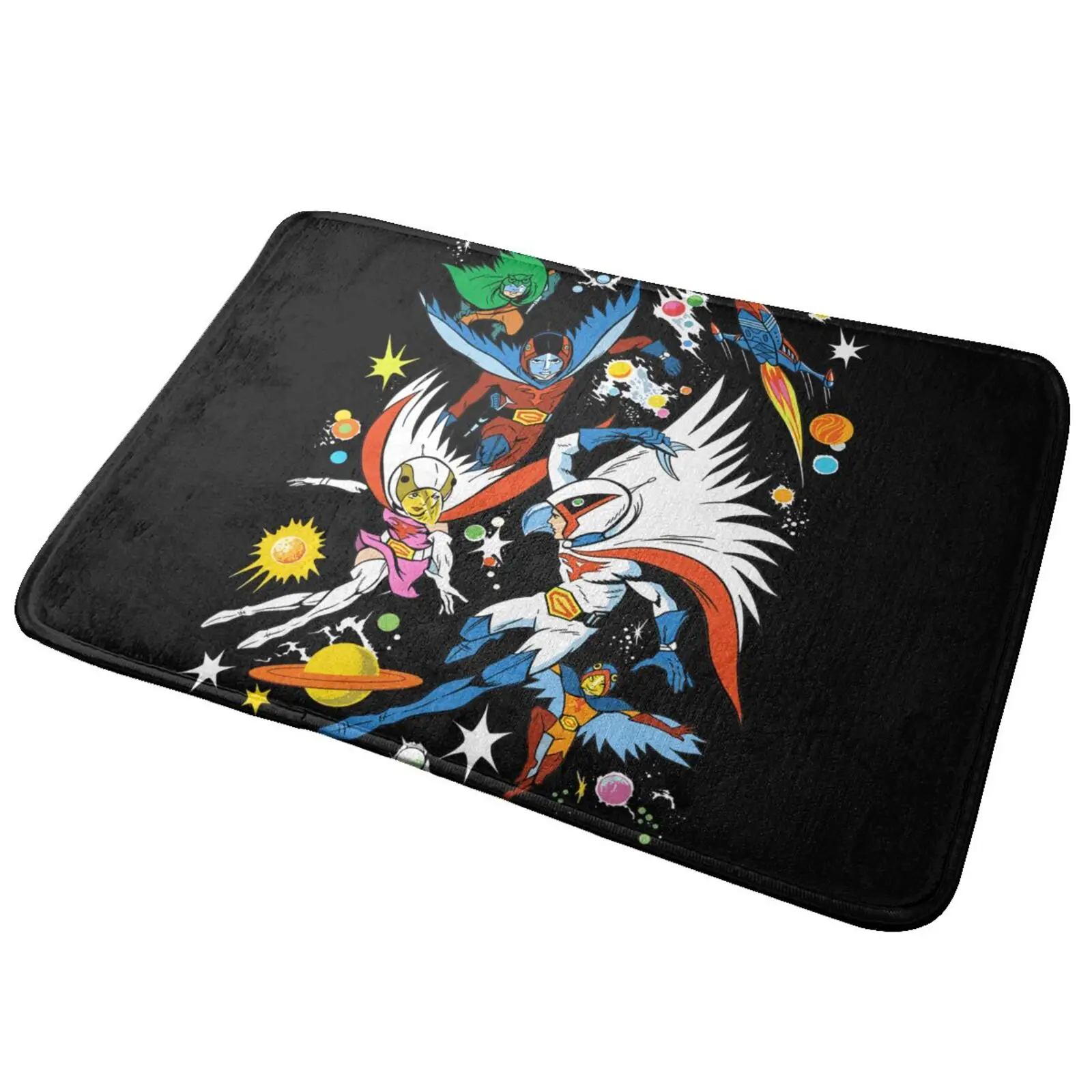 G-Force, Anime,Gatchaman,Insight, Folla Tappeto Tappeto Balcone Porta Cuscino Impermeabile Per Il Tempo Libero