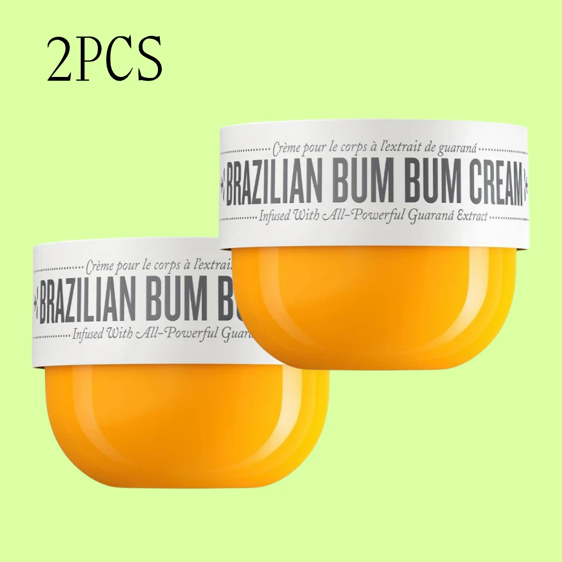 

2PCS SOL DE JANEIRO Brazilian Bum Bum Cream Women Skin Care Moisturizer Nourishing Lift Tightening Smoothen Moisturizing 240ml
