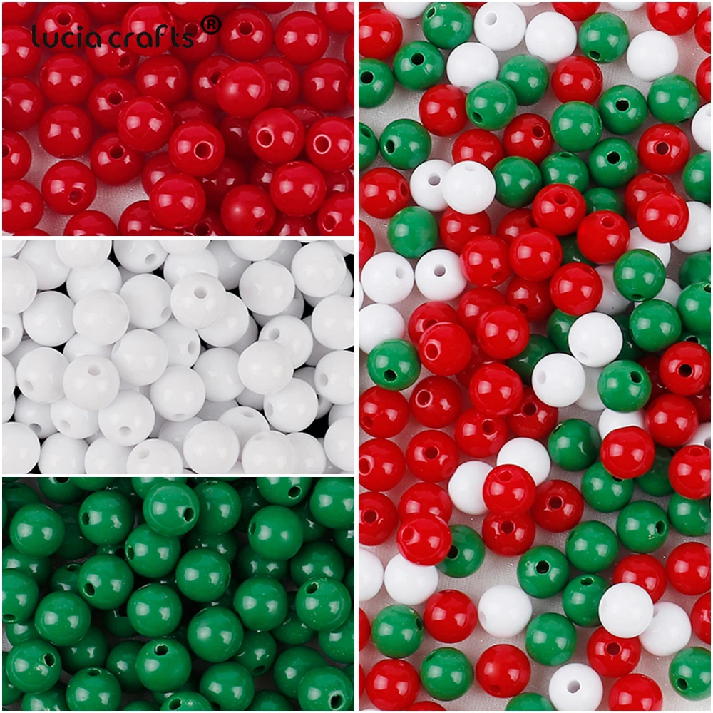 Pintura Recubierta Redonda Colorida De 6mm, 8mm, 10mm Y 12mm, Cuentas Artanal Sueltas De Vidrio Opaco, Lote Para Fabricación De Joyería, Accorios De Pulsera DIY - AliExprs