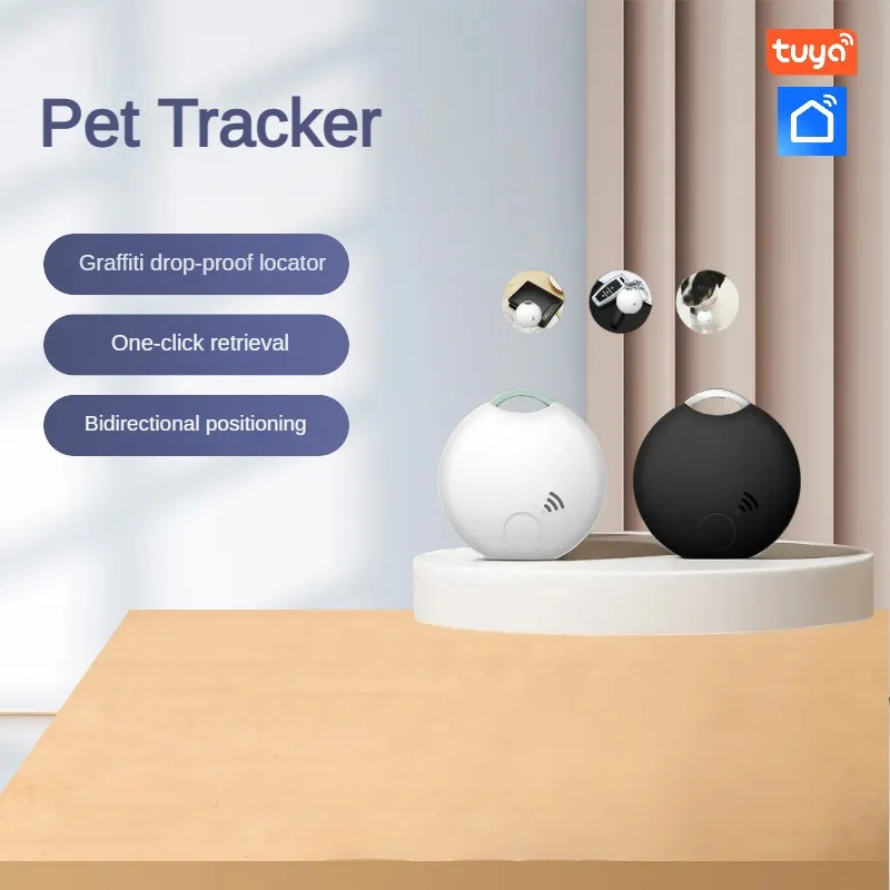 Smart anti-loss device Android Bluetooth Tracker Neutral graffiti anti-loss locator Pet tracker item location ryra tuya bluetooth smart anti lost device tags key pet anti lost location tracker smart bluetooth tracker item finder