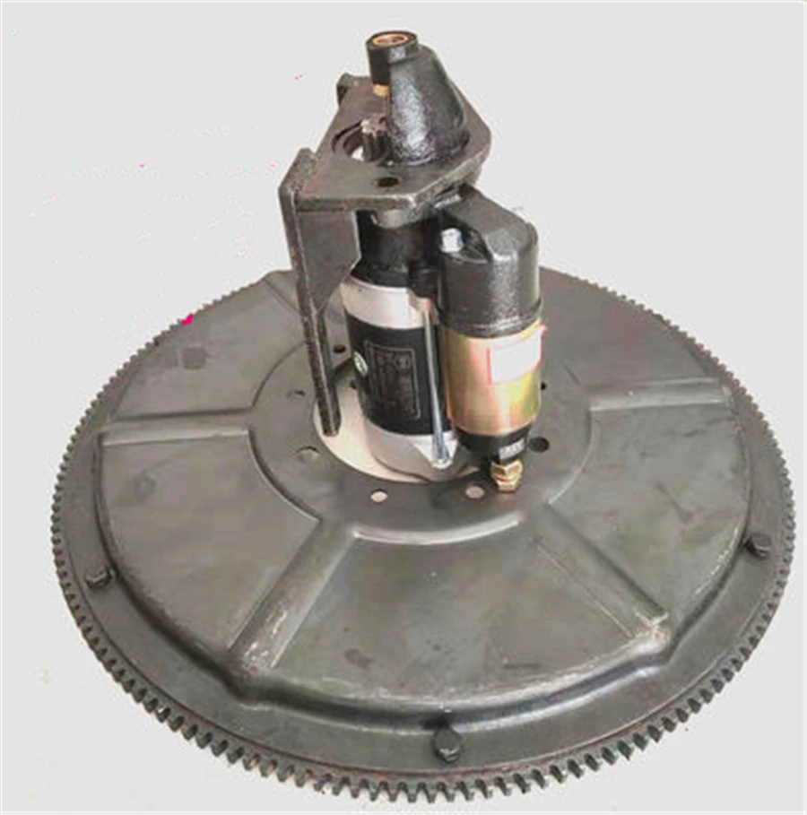Electric Start Rebuild Kit Flywheel Gear Ring Starter Motor And Bracket