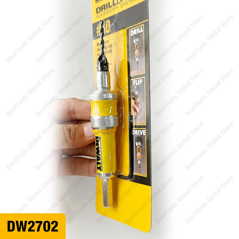 DEWALT 드릴 드라이브 액세서리 시스템, 플립 드라이브 컴플리트 유닛, 카운터 싱크 우드 드릴, DW2700, DW2701, DW2702 6 8 10