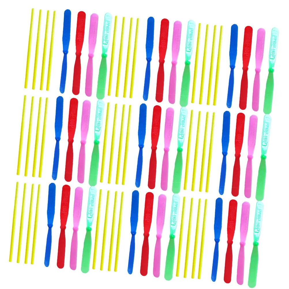 100Pcs 플라잉 잠자리 교육용 스핀 플레이 부모 자녀 상호 작용 재미있는 활동 어린이 플라잉 잠자리 장난감