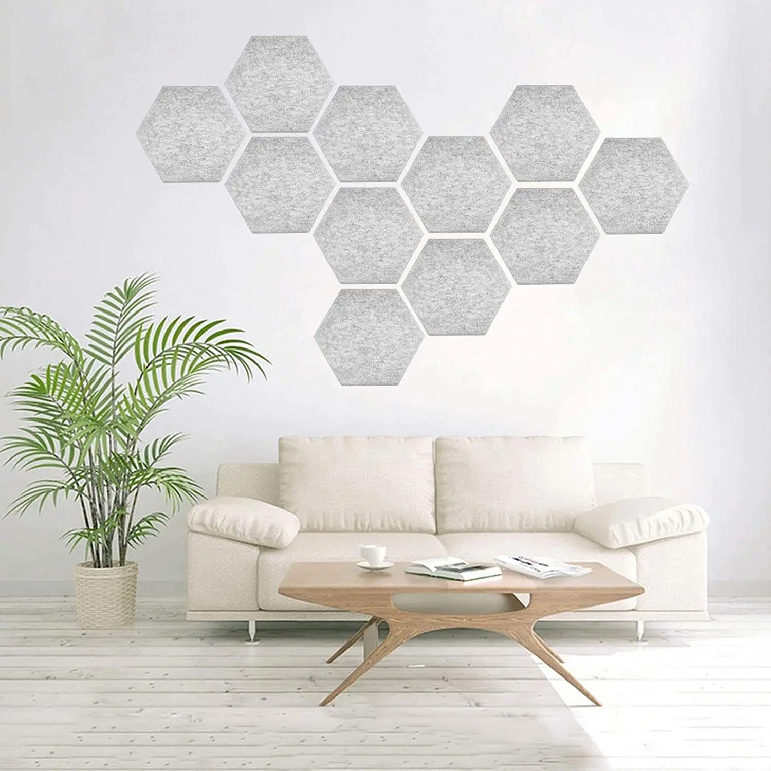 SK Studio Insonorizacion Acustica Pared Autoadhesivo, 12 Piezas Placas  Aislamiento Acustico Hexagonal Alta Densidad para Decoración de Paredes y  Tratamiento Acústico 30x25x0.9cm, Gris : : Instrumentos musicales