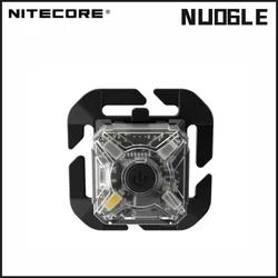 NITECORE NU06 LE 15Lumens LED Singal Lamp  Multi-light Source LED Tactical Warning USB Rechargeable Head lamp