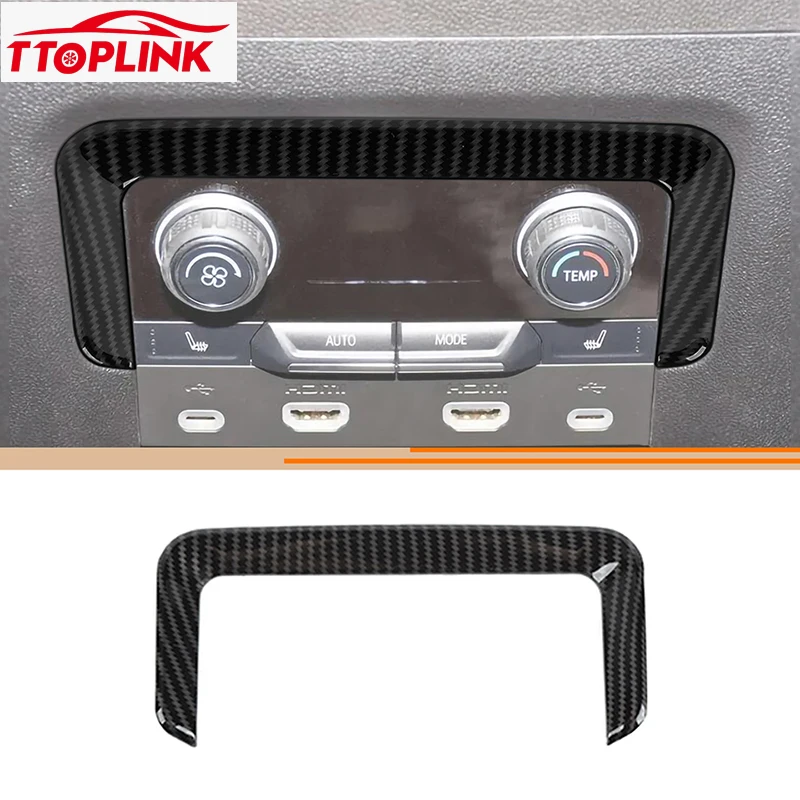 

Интерьер АБС-системы автомобиля задняя центральная консоль декоративная крышка для внедорожника 2020 Up автомобильные аксессуары