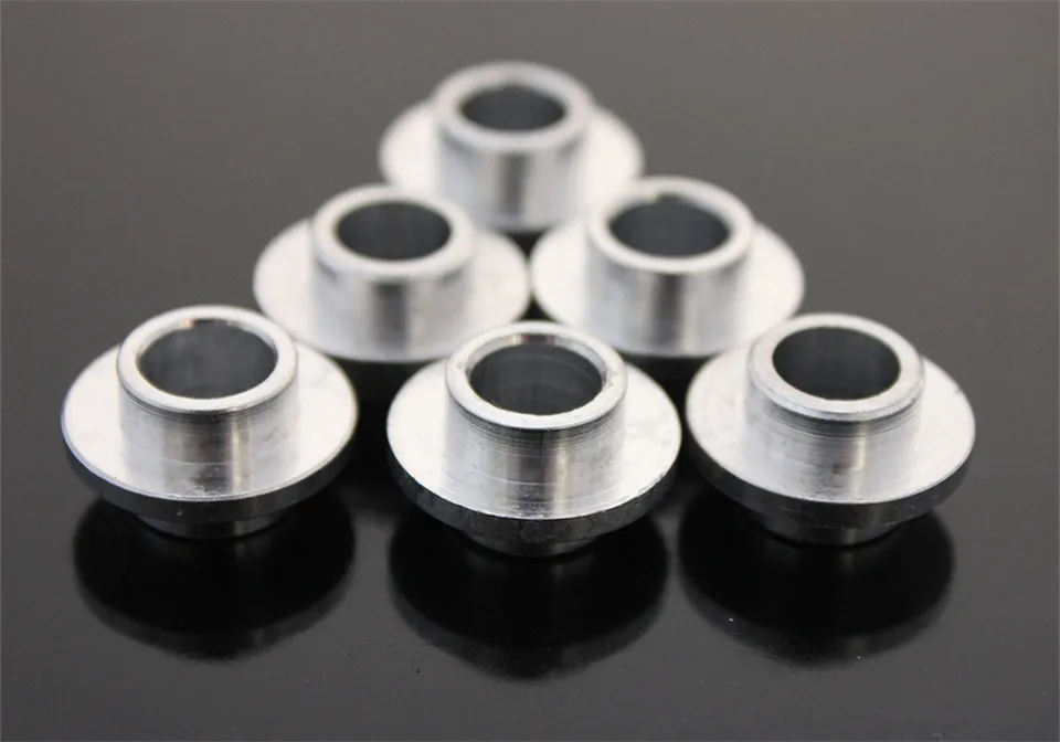 JEERKOOL  Bearing Bushing For Roller Skates 8 Pcs / lot SEBA POWERSLIDE Skating Parts Aluminium Alloy Axle Sleeve PJ13