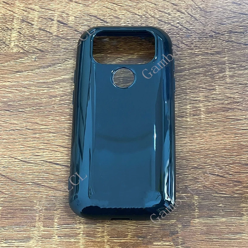 Coque Silicone TPU + Verre Trempé Pour Unihertz Jelly Max (5,05") - Transparente, Antichoc, Protection Caméra Et écran