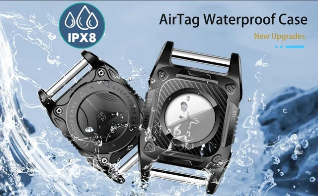 Custodia In Pelle Per AirTag Sichy - Portachiavi, Per Bagagli E Animali