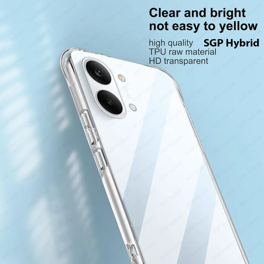 Anti-Yellow Transparent Soft Cover Clear Case