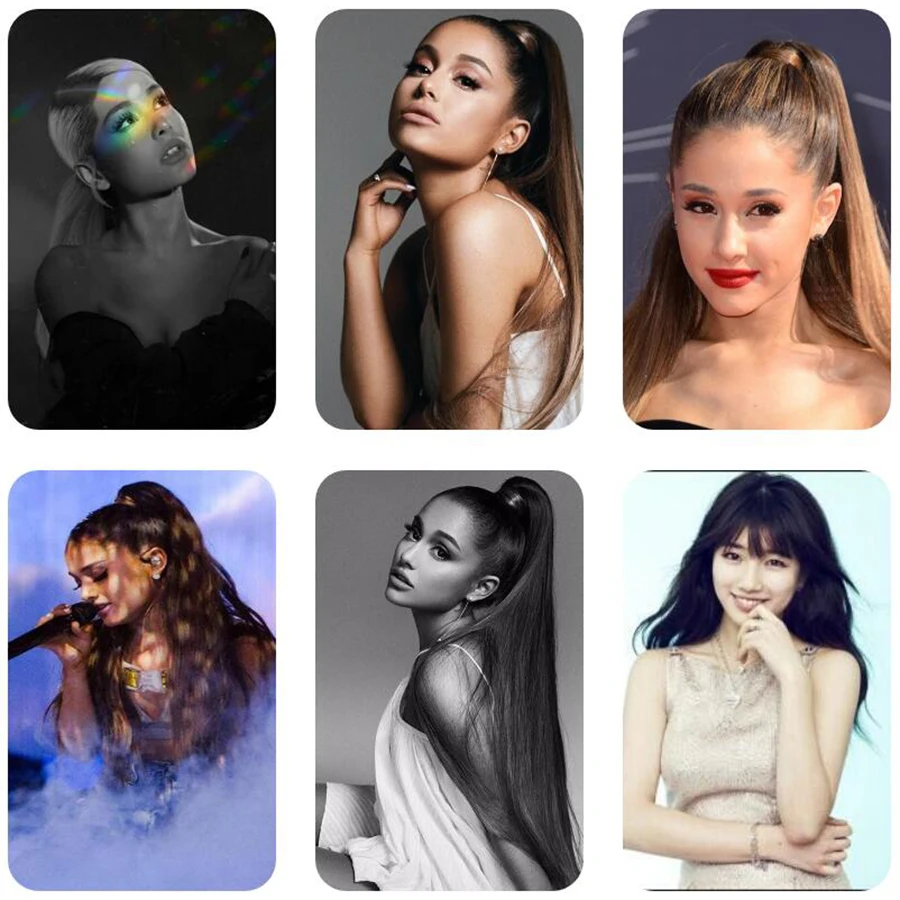 Full 5D DIY Diamond Painting Ariana Grande Singer Pictures Of Rhinestones  SquareRound 3d Diamond Embroidery Craft Fans Collect