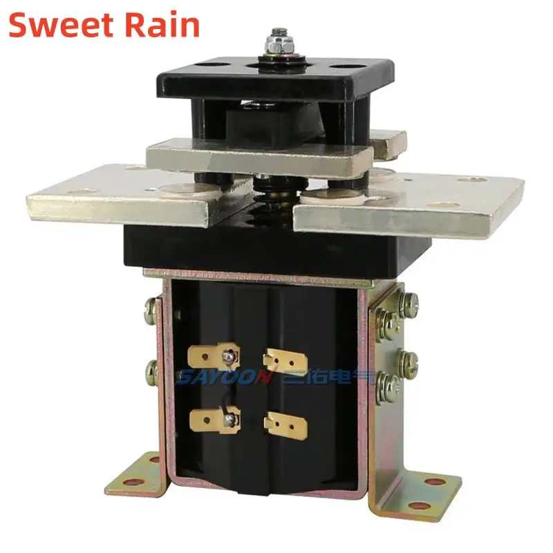 

SAYOON 800A DC контактор CZW800A ZJW800A реле мощности 12 В 24 в 36 в 48 в 60 в 72 в 96 в для автомобиля Электрический вилочный погрузчик грузовик корабль батарея
