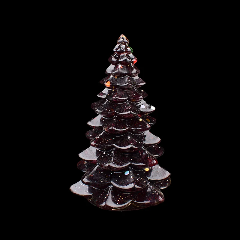 1PC Natural Crystal Stone Gravel Resin Christmas Tree Handmade Lucky Tree Home Decoration Gift 13 S9b79642b363d43d3a088c40821e24c0fS